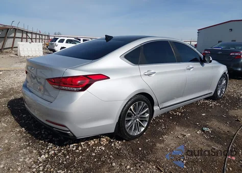 2016 Hyundai Genesis 3.8 from USA, damaged, VIN KMHGN4JE7GU128221